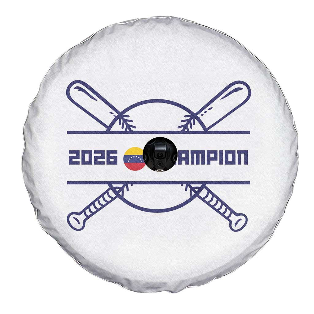 Venezuela Champions 2026 Spare Tire Cover Baseball Pride Gift