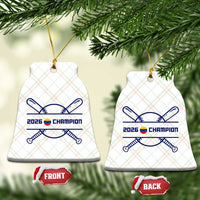 Venezuela Champions 2026 Ceramic Ornament Baseball Pride Gift