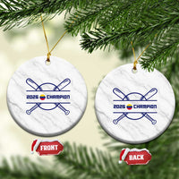 Venezuela Champions 2026 Ceramic Ornament Baseball Pride Gift