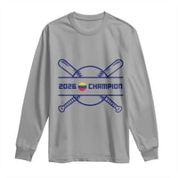 Venezuela Champions 2026 Long Sleeve Shirt Baseball Pride Gift