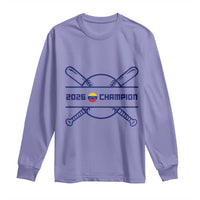 Venezuela Champions 2026 Long Sleeve Shirt Baseball Pride Gift