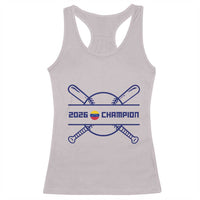 Venezuela Champions 2026 Racerback Tank Top Baseball Pride Gift