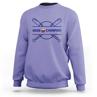 Venezuela Champions 2026 Sweatshirt Baseball Pride Gift