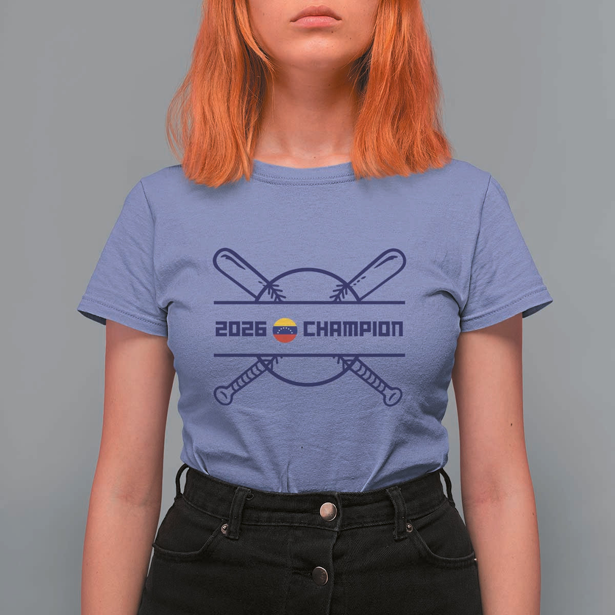 Venezuela Champions 2026 T Shirt For Women Baseball Pride Gift