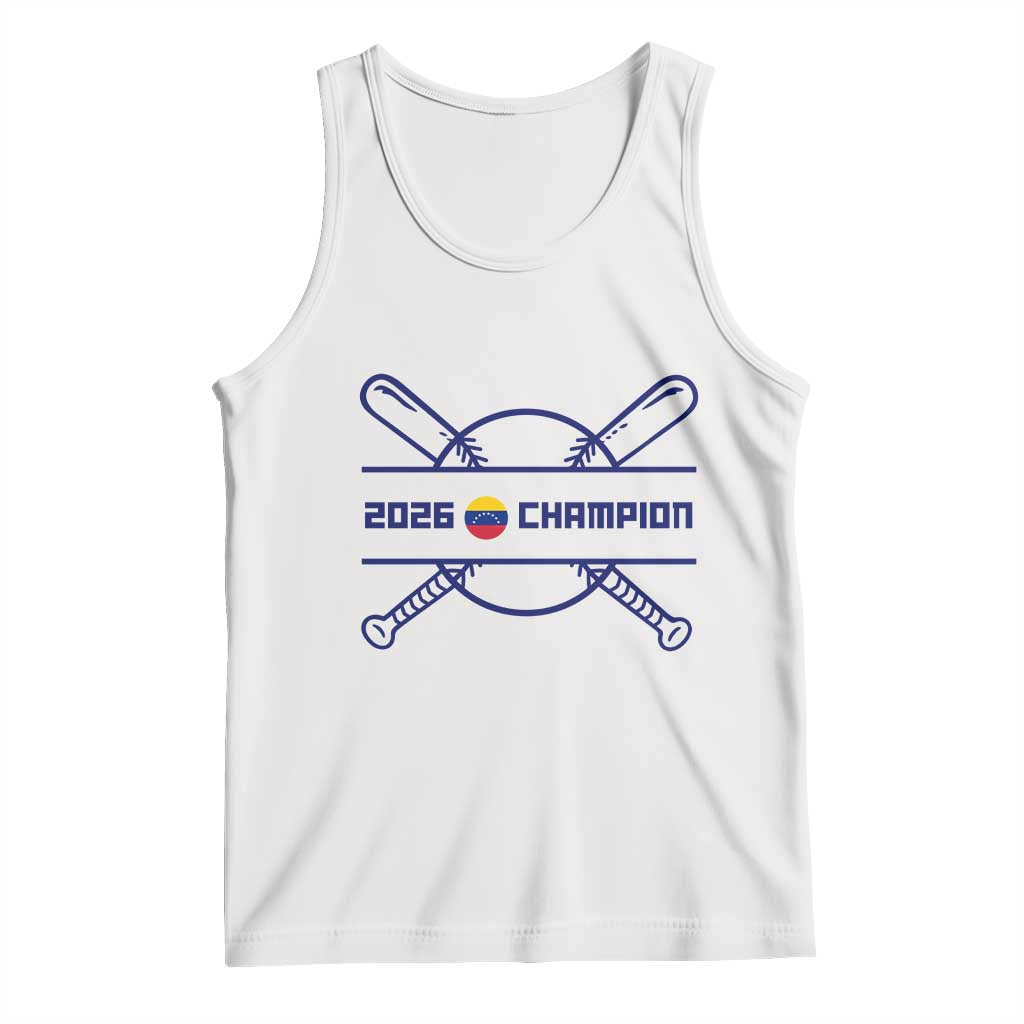Venezuela Champions 2026 Tank Top Baseball Pride Gift