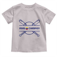 Venezuela Champions 2026 Toddler T Shirt Baseball Pride Gift