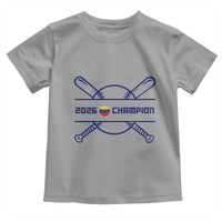 Venezuela Champions 2026 Toddler T Shirt Baseball Pride Gift