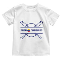 Venezuela Champions 2026 Toddler T Shirt Baseball Pride Gift