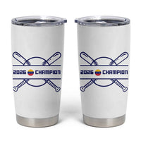 Venezuela Champions 2026 Tumbler Cup Baseball Pride Gift