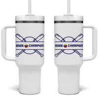 Venezuela Champions 2026 Tumbler With Handle Baseball Pride Gift