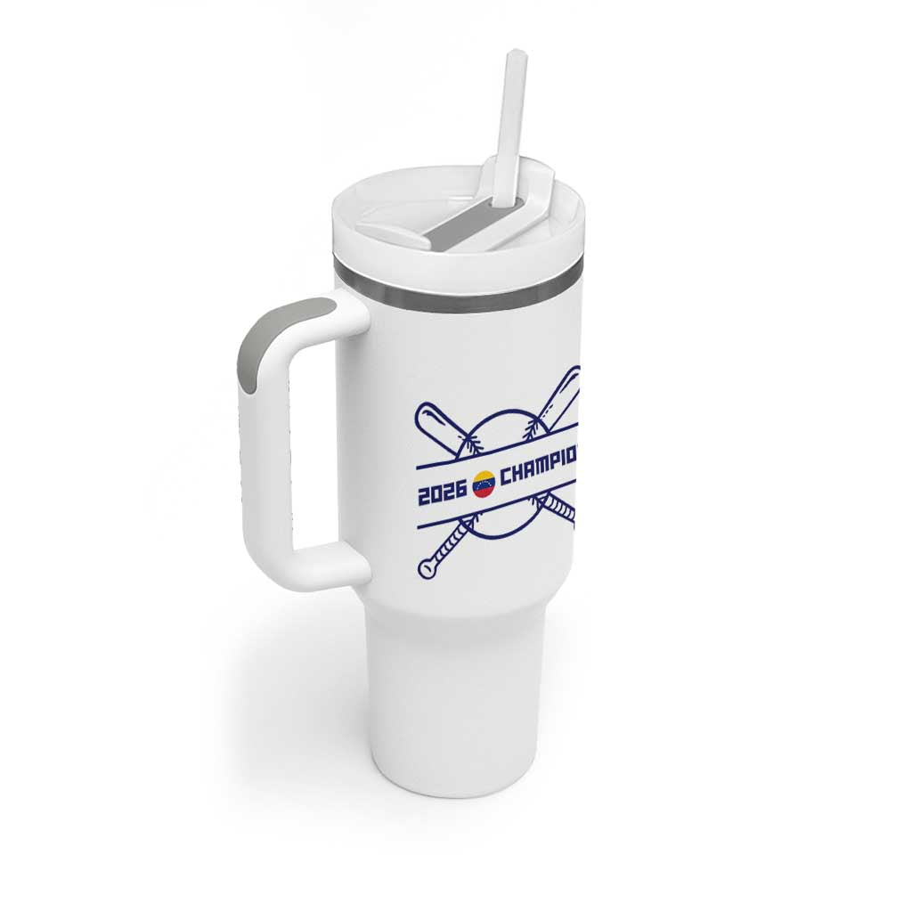 Venezuela Champions 2026 Tumbler With Handle Baseball Pride Gift