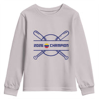Venezuela Champions 2026 Youth Sweatshirt Baseball Pride Gift