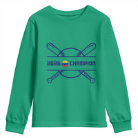 Venezuela Champions 2026 Youth Sweatshirt Baseball Pride Gift