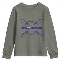 Venezuela Champions 2026 Youth Sweatshirt Baseball Pride Gift