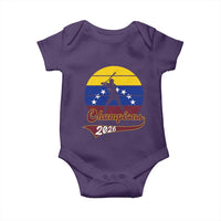 Vintage Venezuela 2026 Champions Baby Onesie Patriotic Baseball Pride Gift