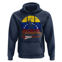 Vintage Venezuela 2026 Champions Hoodie Patriotic Baseball Pride Gift