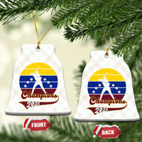 Vintage Venezuela 2026 Champions Ceramic Ornament Patriotic Baseball Pride Gift