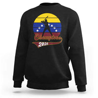 Vintage Venezuela 2026 Champions Sweatshirt Patriotic Baseball Pride Gift