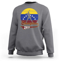 Vintage Venezuela 2026 Champions Sweatshirt Patriotic Baseball Pride Gift
