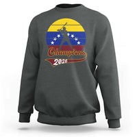 Vintage Venezuela 2026 Champions Sweatshirt Patriotic Baseball Pride Gift