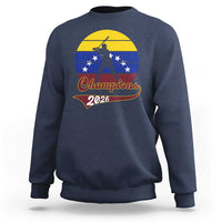Vintage Venezuela 2026 Champions Sweatshirt Patriotic Baseball Pride Gift