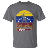 Vintage Venezuela 2026 Champions T Shirt Patriotic Baseball Pride Gift