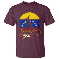 Vintage Venezuela 2026 Champions T Shirt Patriotic Baseball Pride Gift