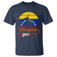 Vintage Venezuela 2026 Champions T Shirt Patriotic Baseball Pride Gift