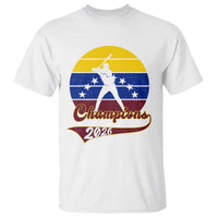 Vintage Venezuela 2026 Champions T Shirt Patriotic Baseball Pride Gift