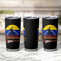 Vintage Venezuela 2026 Champions Tumbler Cup Patriotic Baseball Pride Gift