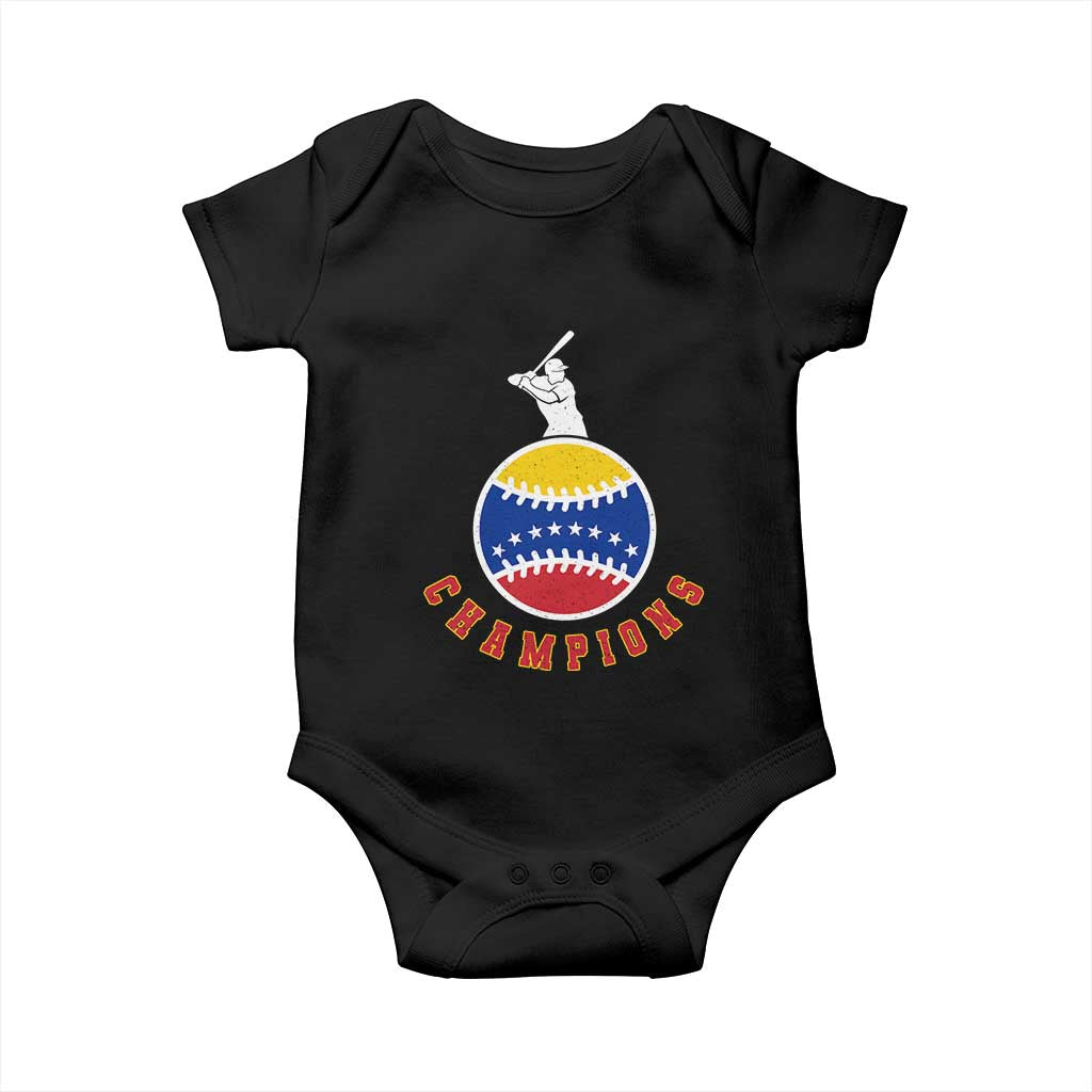 Venezuela 2026 Champions Baby Onesie Baseball Gift For Sport Lover