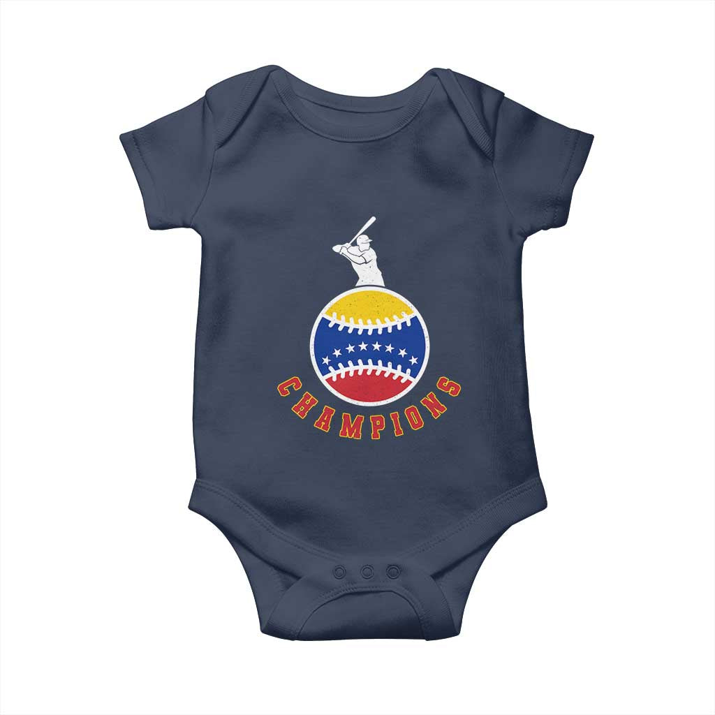 Venezuela 2026 Champions Baby Onesie Baseball Gift For Sport Lover