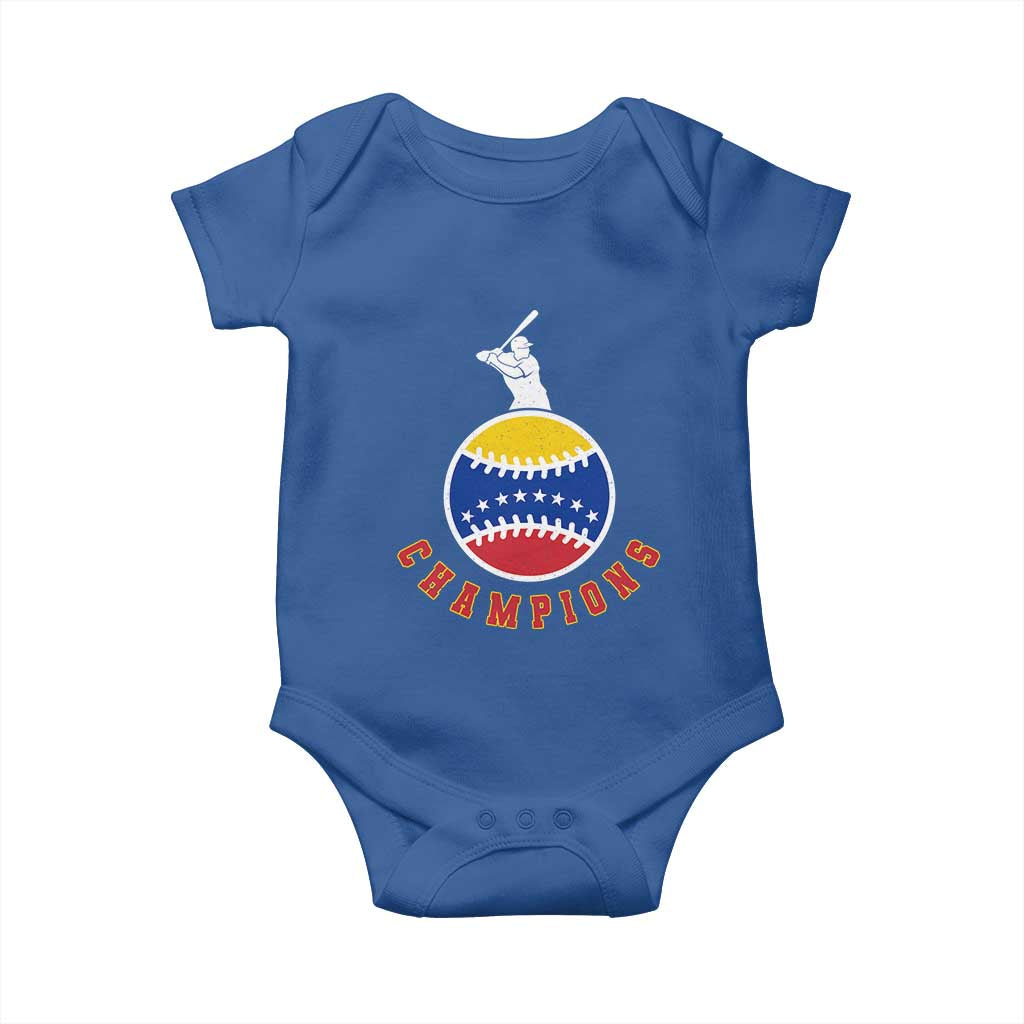 Venezuela 2026 Champions Baby Onesie Baseball Gift For Sport Lover