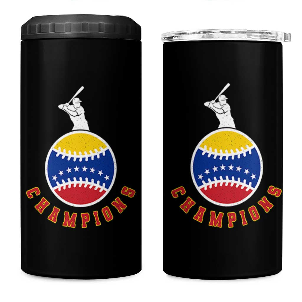 Venezuela 2026 Champions 4 in 1 Can Cooler Tumbler Baseball Gift For Sport Lover