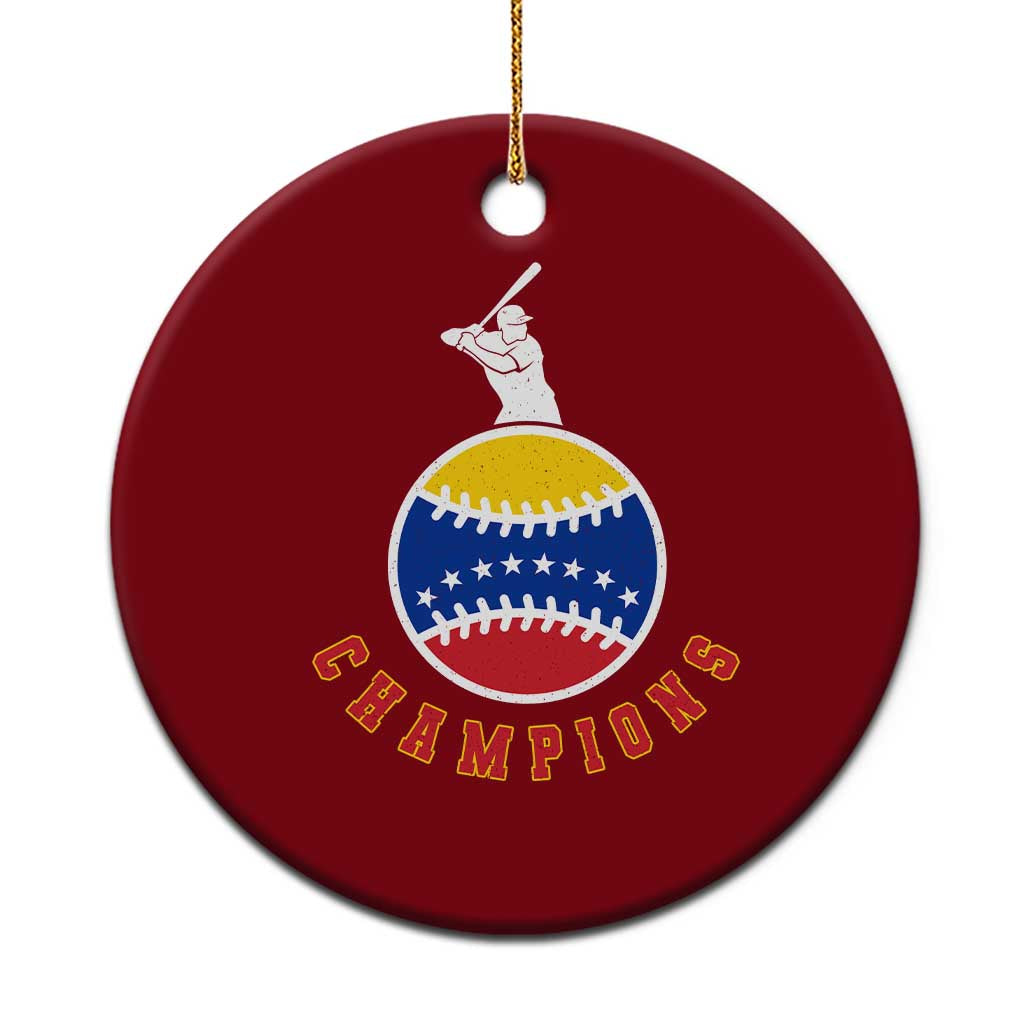 Venezuela 2026 Champions Ceramic Ornament Baseball Gift For Sport Lover