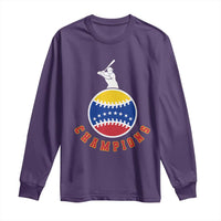 Venezuela 2026 Champions Long Sleeve Shirt Baseball Gift For Sport Lover
