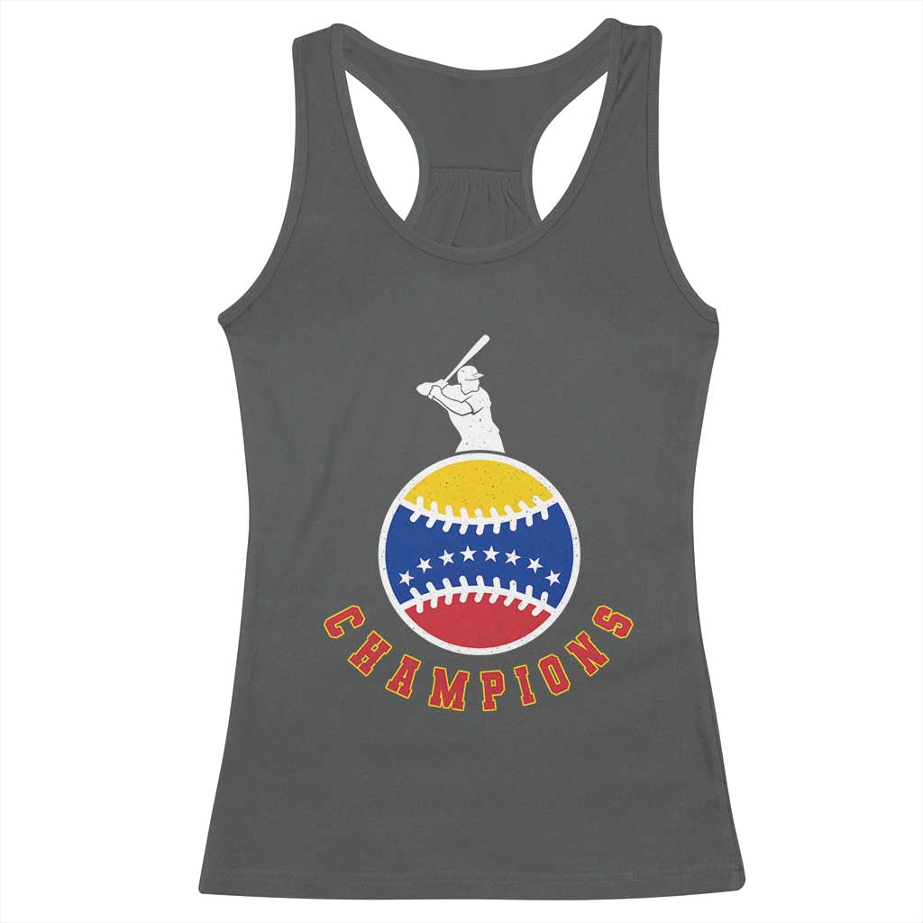 Venezuela 2026 Champions Racerback Tank Top Baseball Gift For Sport Lover