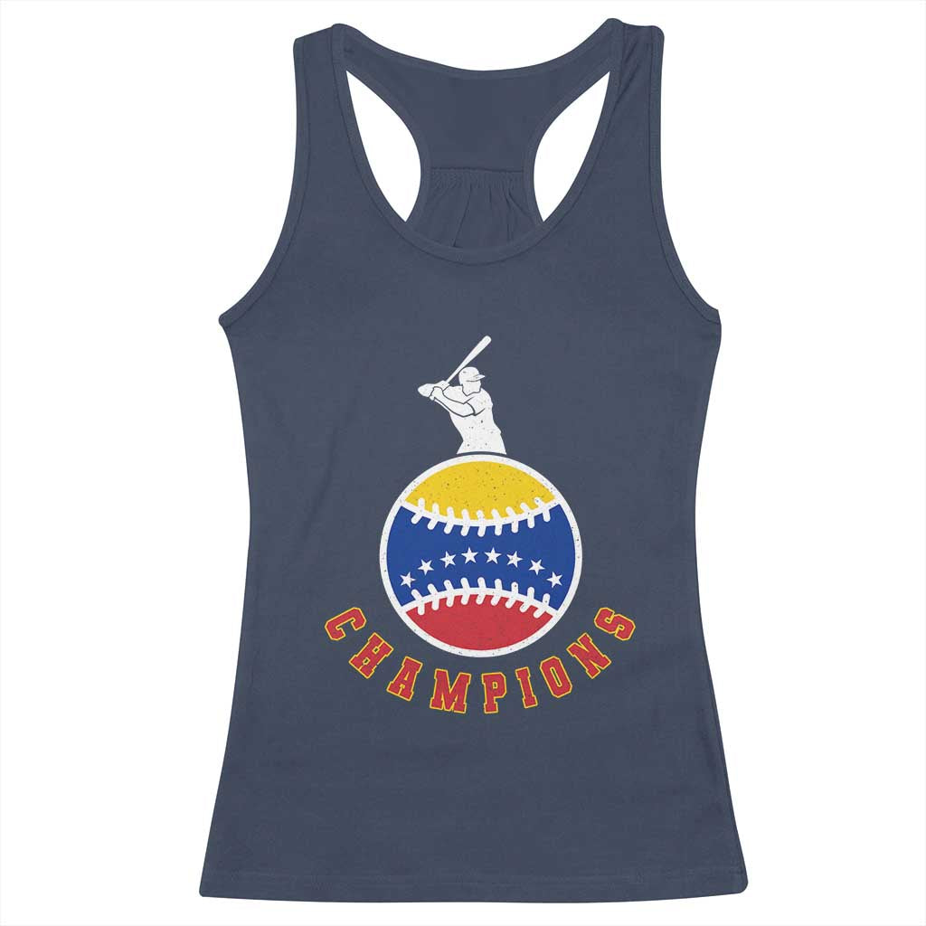 Venezuela 2026 Champions Racerback Tank Top Baseball Gift For Sport Lover