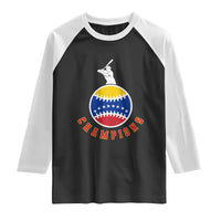 Venezuela 2026 Champions Raglan Shirt Baseball Gift For Sport Lover