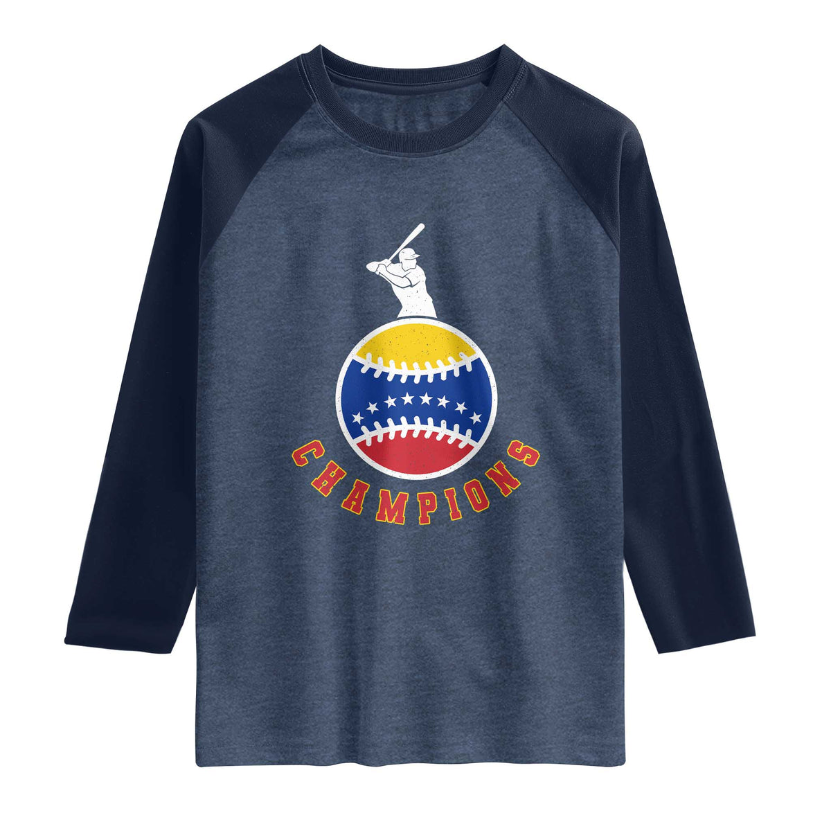 Venezuela 2026 Champions Raglan Shirt Baseball Gift For Sport Lover