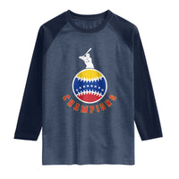Venezuela 2026 Champions Raglan Shirt Baseball Gift For Sport Lover