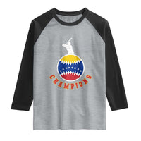 Venezuela 2026 Champions Raglan Shirt Baseball Gift For Sport Lover