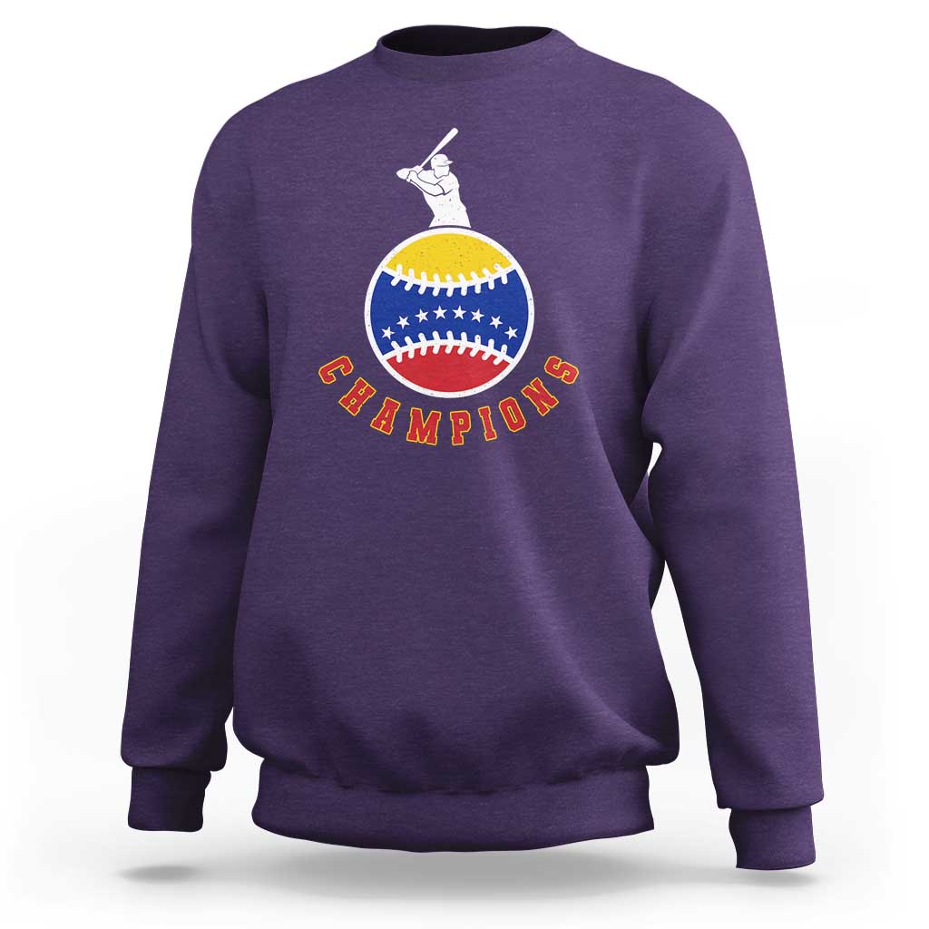 Venezuela 2026 Champions Sweatshirt Baseball Gift For Sport Lover