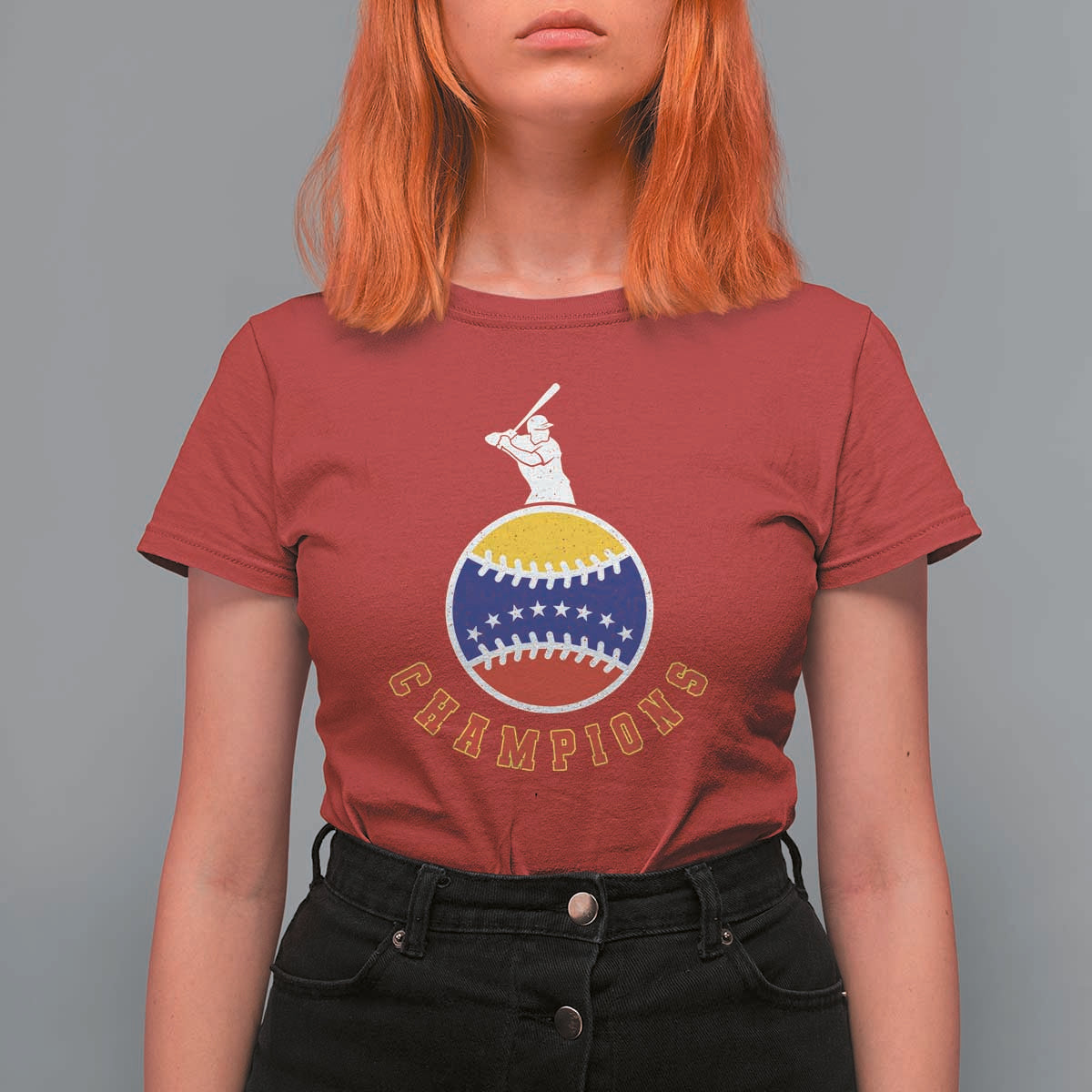 Venezuela 2026 Champions T Shirt For Women Baseball Gift For Sport Lover
