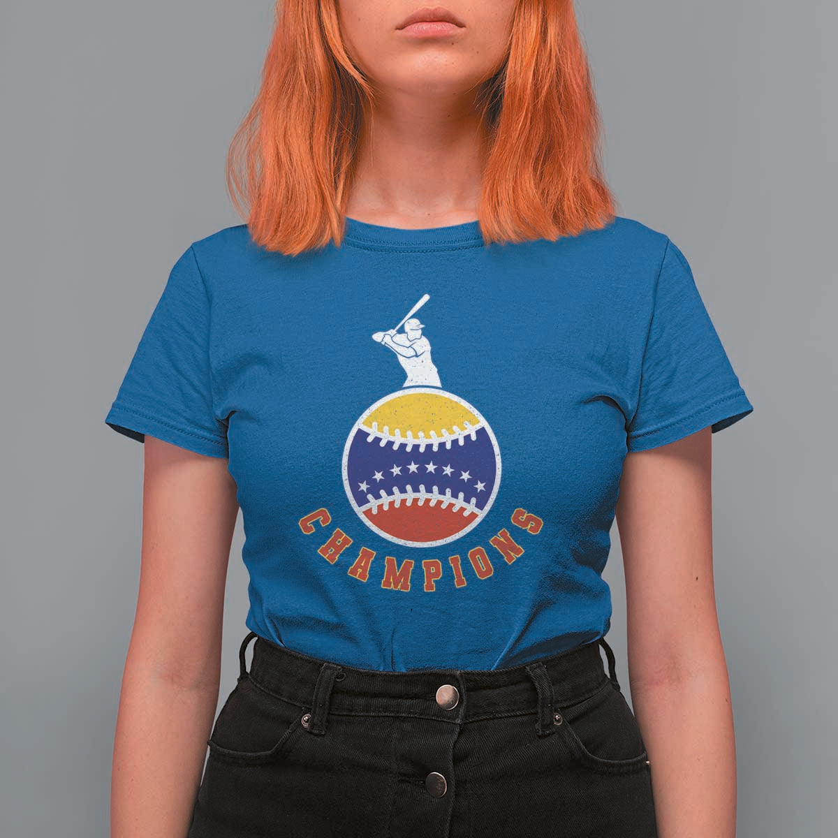 Venezuela 2026 Champions T Shirt For Women Baseball Gift For Sport Lover