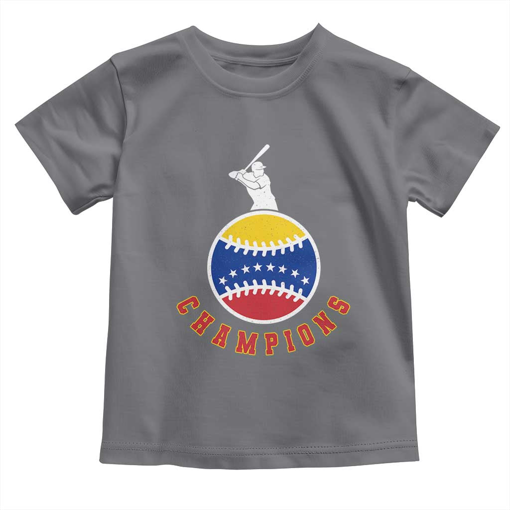 Venezuela 2026 Champions Toddler T Shirt Baseball Gift For Sport Lover