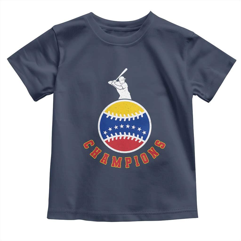 Venezuela 2026 Champions Toddler T Shirt Baseball Gift For Sport Lover
