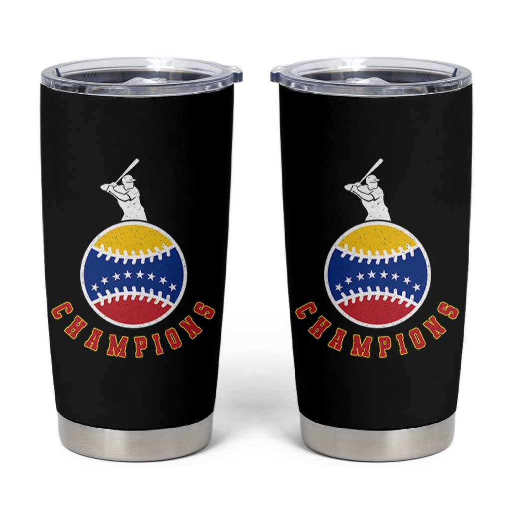 Venezuela 2026 Champions Tumbler Cup Baseball Gift For Sport Lover