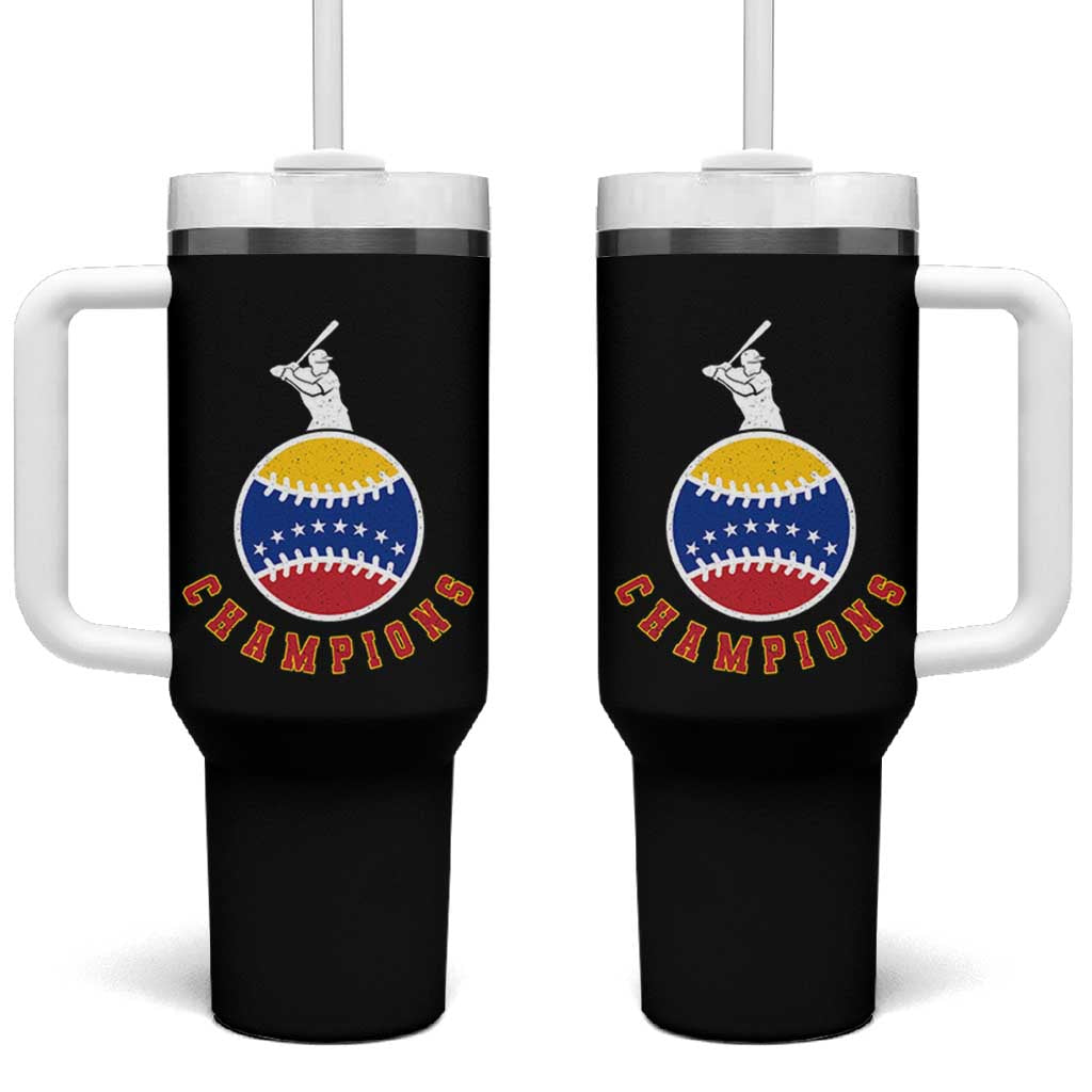 Venezuela 2026 Champions Tumbler With Handle Baseball Gift For Sport Lover