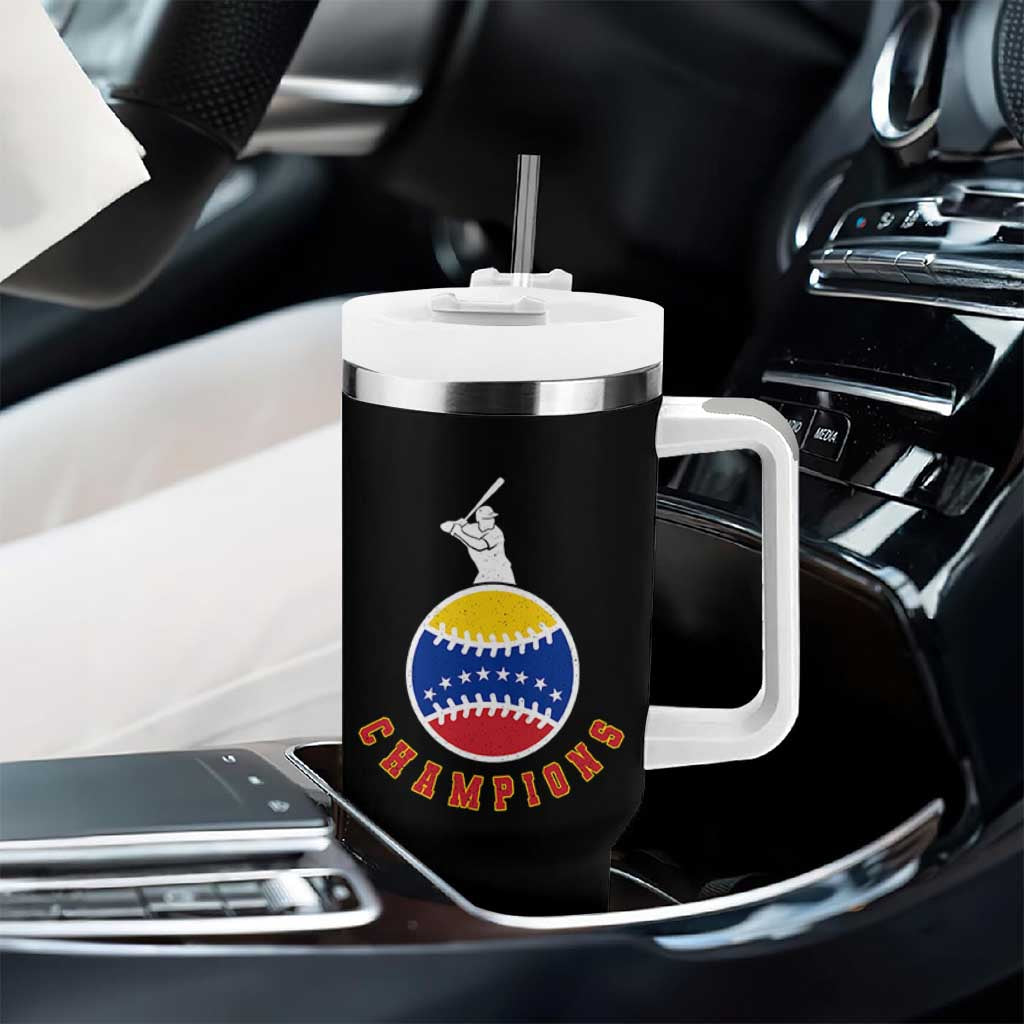 Venezuela 2026 Champions Tumbler With Handle Baseball Gift For Sport Lover
